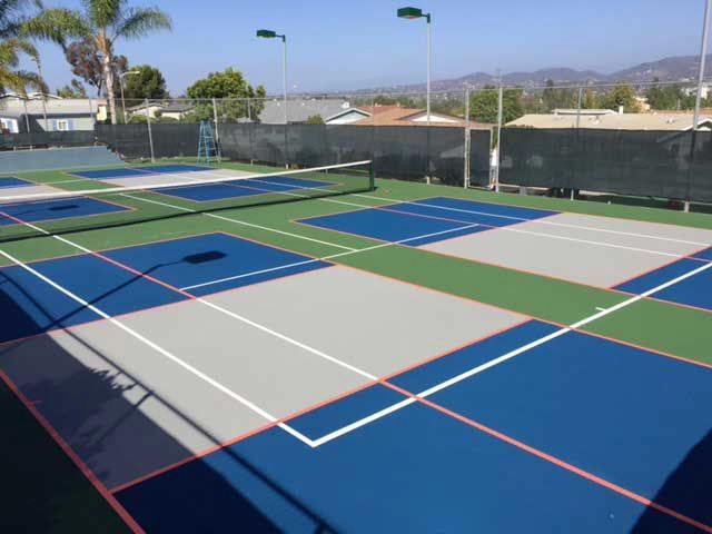 Thi công xây sân tennis-pickleball STANDARD 494 NNU